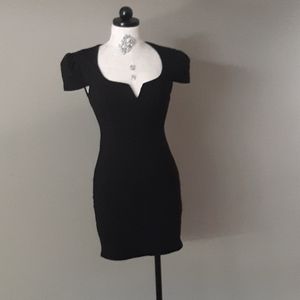 Black Dress  with side zipper size 4